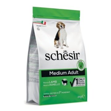 Schesir Dog Medium Adult, jagnięcina - 3 kg