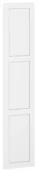 Szafy - Biały frezowany front do szafy 50 cm - Jonix 4X - miniaturka - grafika 1