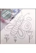 Zabawki kreatywne - Obrazy do malowania Motylek  25cmx25cm - miniaturka - grafika 1
