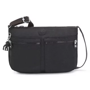 Torebki damskie - Kipling Basic IZELLAH Torba z paskiem na ramie 33 cm black noir K02144P-39 - grafika 1