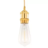 Lampy sufitowe - Italux Lampa wisząca CLASSO DS-M-034 GOLD - miniaturka - grafika 1