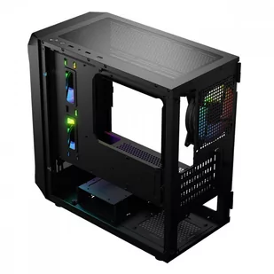 Obudowa Komputerowa Logic Portos ARGB Mini USB 3.0 Czarna - Obudowy komputerowe - miniaturka - grafika 17