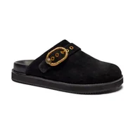 Klapki i japonki damskie - Kurt Geiger Skórzane mule MAYFAIR - miniaturka - grafika 1