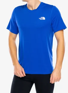 Koszulka biegowa The North Face Lightbright S/S Tee - tnf blue - Koszulki sportowe męskie - miniaturka - grafika 1