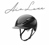 Kaski do jazdy konnej - Pikeur Kask ABUS AirLuxe CHROME - shiny black - miniaturka - grafika 1