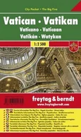 Atlasy i mapy - Freytag&amp;Berndt Watykan city pocket mapa 1:2 500 Freytag & Berndt - miniaturka - grafika 1