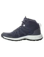 Buty trekkingowe damskie - Jack Wolfskin Woodland 2 Texapore Mid W damskie buty trekkingowe, szary (Graphite), 40.5 EU - miniaturka - grafika 1