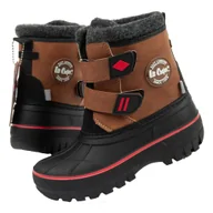 Buty dla dziewczynek - Buty dziecięce śniegowce Lee Cooper [LCJ-24-44-2864]-35 - miniaturka - grafika 1