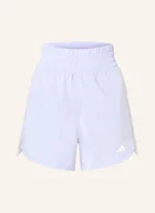 Spodenki damskie - Adidas Szorty Treningowe Pacer 3 Paski lila - miniaturka - grafika 1