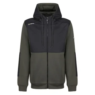 Regatta Professional Męska bluza z kapturem i suwakiem Tactical Major Zielono-czarny, Cotton, Rozmiar: M - Bluzy męskie - miniaturka - grafika 1
