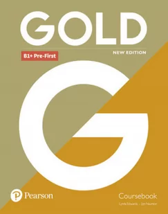 Edwards Lynda, Naunton Jon Gold B1+ Pre-First New Edition Coursebook - Książki do nauki języka angielskiego - miniaturka - grafika 2