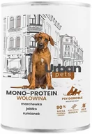 Mokra karma dla psów - OVER ZOO - Karma dla psa URBAN PETS mono protein wołowina 400g - miniaturka - grafika 1