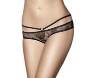 Majtki damskie - Anais  Permission - czarne figi Wariant/Rozmiar: L  << DYSKRETNIE   |   DOSTAWA 24h   |  GRATISY - miniaturka - grafika 1