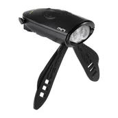 Dzwonki do roweru - Lampka rowerowa z klaksonem HORNIT Mini BLACK-BLACK 5353BLBL paczkomatem od 599zł - miniaturka - grafika 1