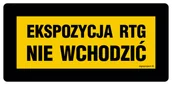 Systemy ekspozycyjne i znaki informacyjne - KB009 STREFA OCHRONNA PROMIENIOWANIA ELEKTROMAGNETYCZNEGO NIEUPOWAŻNIONYM WSTĘP WZBRONIONY, BN - PŁYTA ŻÓŁTA 0,6MM; (400X300MM) - miniaturka - grafika 1