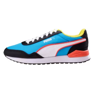 Buty dla dziewczynek - Męskie Sneakersy PUMA DISTA RUNNER TECH 38466512 – Zielony - grafika 1