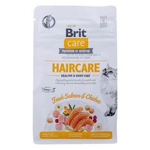 Brit Care Cat Grain-Free Haircare 0,4 kg - Sucha karma dla kotów - miniaturka - grafika 1