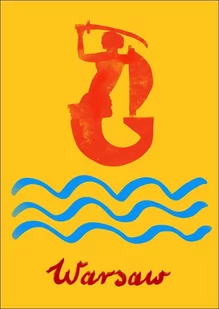 Plakat, Warszawska Syrenka, 29,7x42 cm - Plakaty Plakat, Warszawska Syrenka, 29,7x42 cm - Plakaty - miniaturka - grafika 1