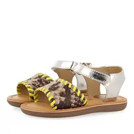 Buty dla dziewczynek - GIOSEPPO Sandały dla dziewczynek Elanora, żółty, 24 EU - miniaturka - grafika 1