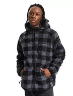 Kurtki męskie - Brandit Męska kurtka robocza z polaru, czarny/szary, L - miniaturka - grafika 1