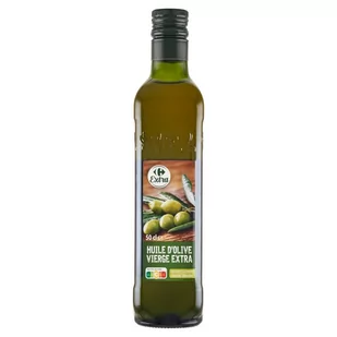 Carrefour Extra Oliwa z oliwek najwyższej jakości z pierwszego tłoczenia 50 cl - Oliwa - miniaturka - grafika 1