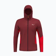 Sport OUTLET - Bluza trekkingowa męska Salewa Sella AM Hooded syrah/1500 - miniaturka - grafika 1
