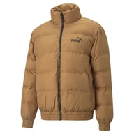 Kurtki męskie - Kurtka męska Puma ESS+ POLYBALL brązowa 84934574-M - miniaturka - grafika 1