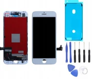 Części serwisowe do telefonów - WYŚWIETLACZ LCD EKRAN APPLE IPHONE 7 PLUS BIAŁY - miniaturka - grafika 1
