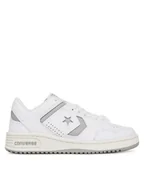 Buty dla dziewczynek - Converse Sneakersy Weapon Leather A11461C Biały - miniaturka - grafika 1