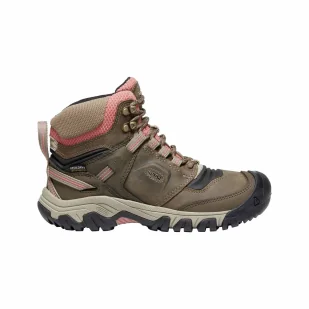 Buty trekkingowe damskie KEEN RIDGE FLEX MID WP - Buty trekkingowe damskie - miniaturka - grafika 6