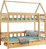 Łóżka dla dzieci i młodzieży - Elior Domek dla dzieci Gigi 4X - miniaturka - grafika 1