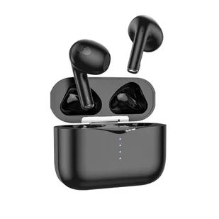 HOCO słuchawki bezprzewodowe / bluetooth stereo TWS  Soundman EW09 czarne - Słuchawki - miniaturka - grafika 1