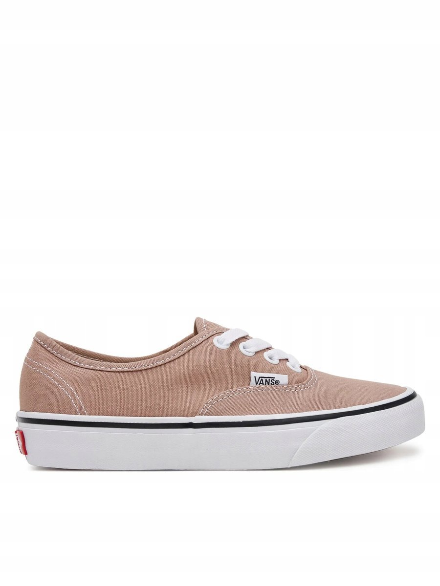 VANS TRAMPKI DAMSKIE BEŻOWE MATERIAŁOWE BIAŁA PODESZWA 35 U2A