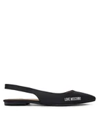 Sandały damskie - LOVE MOSCHINO Sandały JA11021G1MIM0000 Czarny - miniaturka - grafika 1