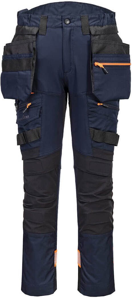 PORTWEST DX440 SPODNIE DX4 Z KIESZENIAMI KABUROWYMI; CIEMNOGRANATOWY