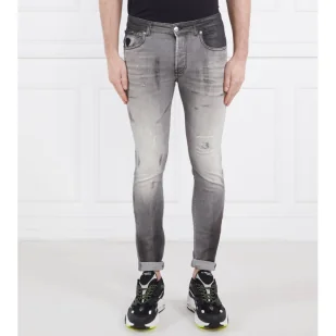 John Richmond Jeansy | Slim Fit - Spodnie męskie - miniaturka - grafika 1