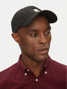 Tommy Hilfiger Czapka z daszkiem Imd Color 6 Panel AM0AM13542 Czarny - Czapki męskie - miniaturka - grafika 1