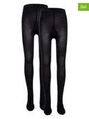 Rajstopy dziecięce - ewers Rajstopy (2 pary) w kolorze czarnym - miniaturka - grafika 1