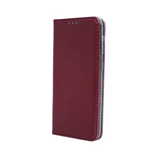 Portfele - Etui SAMSUNG GALAXY A50 / A30S Portfel z Klapką Skóra Ekologiczna Kabura Magnet Book burgundowe - grafika 1