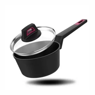 Rondel z kutego aluminium z pokrywką Taurus Best Moments 18cm KCK4018 - Patelnie - miniaturka - grafika 1