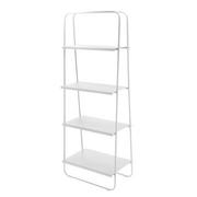 Regały - Jasnoszary metalowy regał 29x141 cm A-Bookshelf – Zone - miniaturka - grafika 1