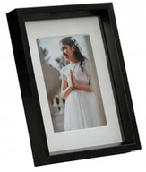 Ramki na zdjęcia - Ramka na zdjęcie 13x18 Black czarna 3D PP9x13 - miniaturka - grafika 1