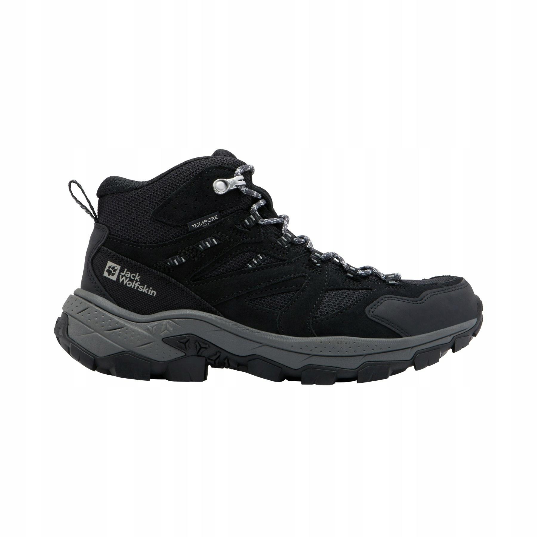 Damskie buty na wędrówki Jack Wolfskin VOJO TOUR TEXAPORE MID W Phantom - 38