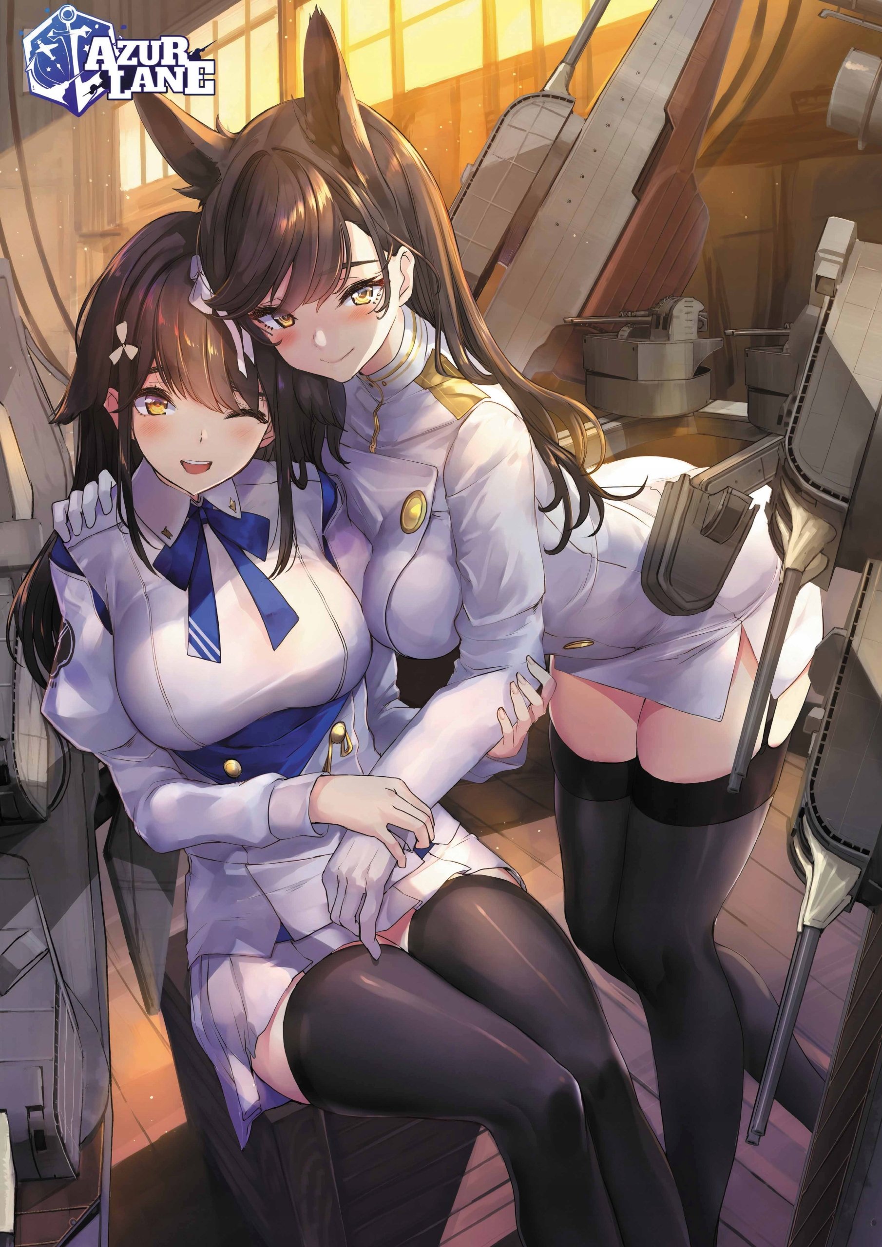 Plakat A3 anime gra Azur Lane