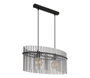 Globo 15698H3 - Żyrandol na lince GORLEY 2xE27/60W/230V czarny - Lampy sufitowe - miniaturka - grafika 1