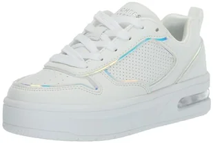 Skechers Court Hi-Air, Kapcie, White, 37 EU, Biały, 37 EU - Kapcie damskie - miniaturka - grafika 1
