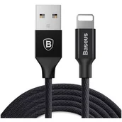 Kable USB - Baseus Kabel USB Baseus Baseus Oryginalny kabel Lightning iPhone Yiven 1,2m Black (25263-uniw) - miniaturka - grafika 1