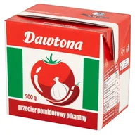 Koncentraty warzywne, przeciery - Dawtona Przecier pomidorowy pikantny 500 g - miniaturka - grafika 1