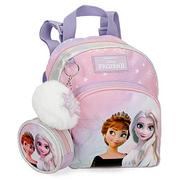 Plecaki szkolne i tornistry - Disney Frozen Frosted Light Plecak przedszkolny Fioletowy 19 x 23 x 8 cm Poliester 3,5 l - miniaturka - grafika 1