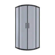 Kabiny prysznicowe - Bravat Kabina prysznicowa Regnum Black 90 x 90  5902701442705 - miniaturka - grafika 1